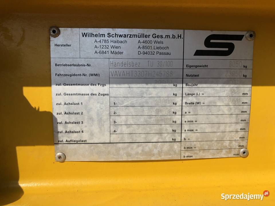 Przyczepa niskopodwozie 24t lawety wielkopolskie Strykowo