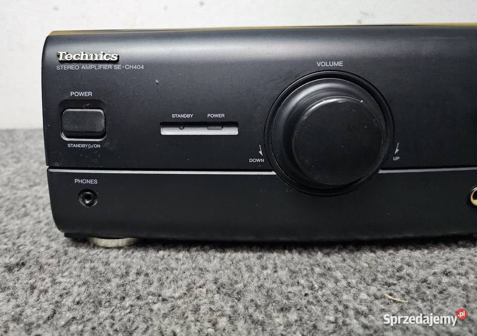 Wzmacniacz stereo Technics SECH404 Wzmacniacze i pokrewne
