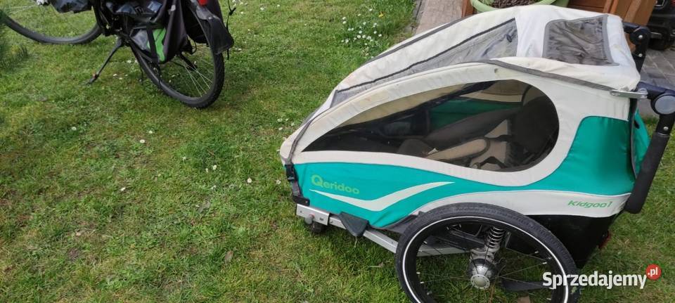 Przyczepka rowerowa Qeridoo Kidgoo1 Dobrzeń Wielki