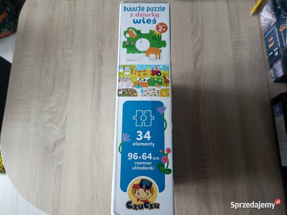 Czuczu Duuuże Puzzle z dziurką Wieś 2 Kwidzyn