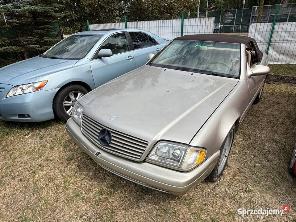 Mercedes 500SL R 129 bez korozji NAJTAŃSZY beżowy Łódź sprzedam