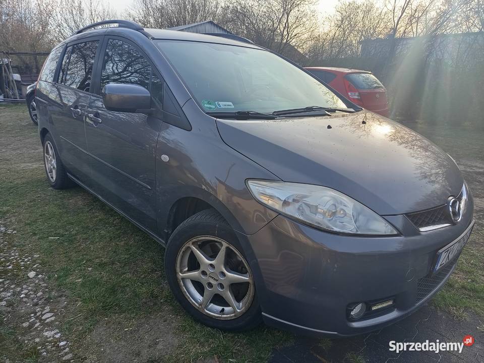 Sprzedam Mazda 5 2007r 18 Benzynagaz Białystok sprzedam