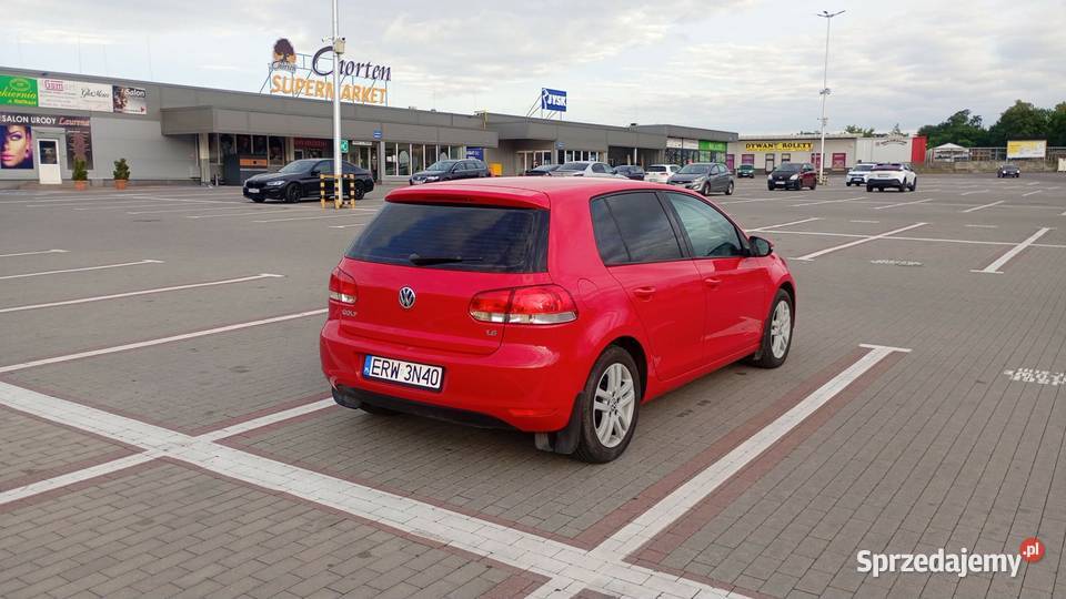 GOLF VI BENZYNA LPG 16 mpi Rok produkcji 2009 Rawa Mazowiecka