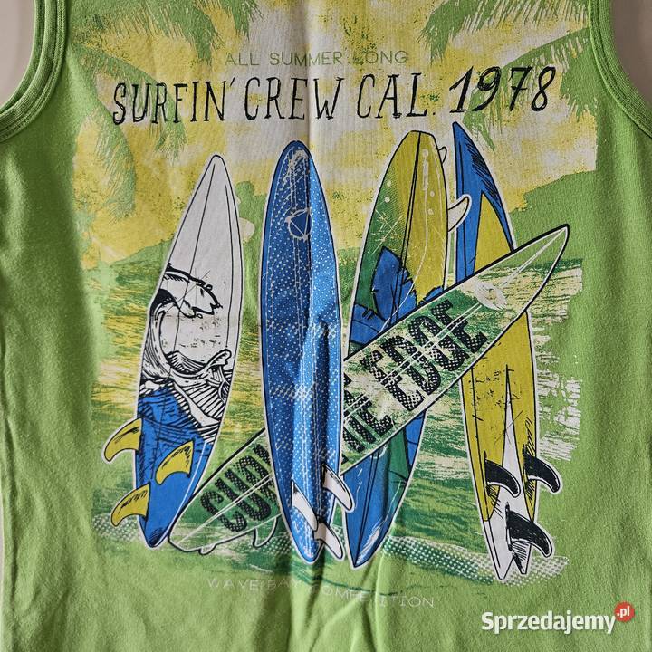 Tshirt bezrękawnik Rozmiar 134 wielkopolskie Ostrów Wielkopolski