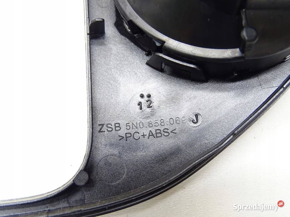 RAMKA OSŁONA RADIA KONSOLI VW TIGUAN 5N I LIFT Podszybia