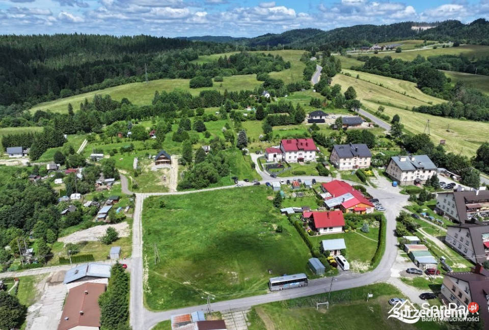 Grunt Lutowiska 5186m2 kanalizacja podkarpackie