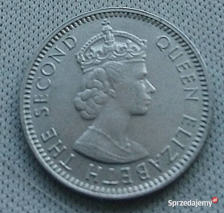 MALAYE I BRYTYJSKIE BORNEO10 CENTSH1961r