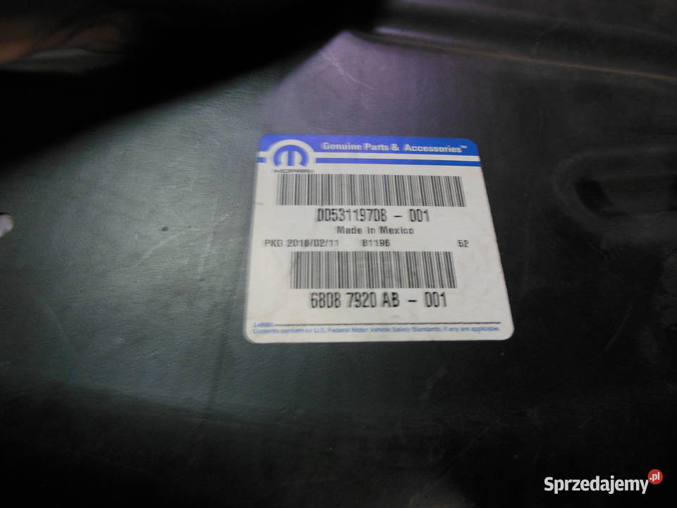 FIAT FREEMONT JOURNEY NADKOLE TYLNE PRAWE Kozy sprzedam