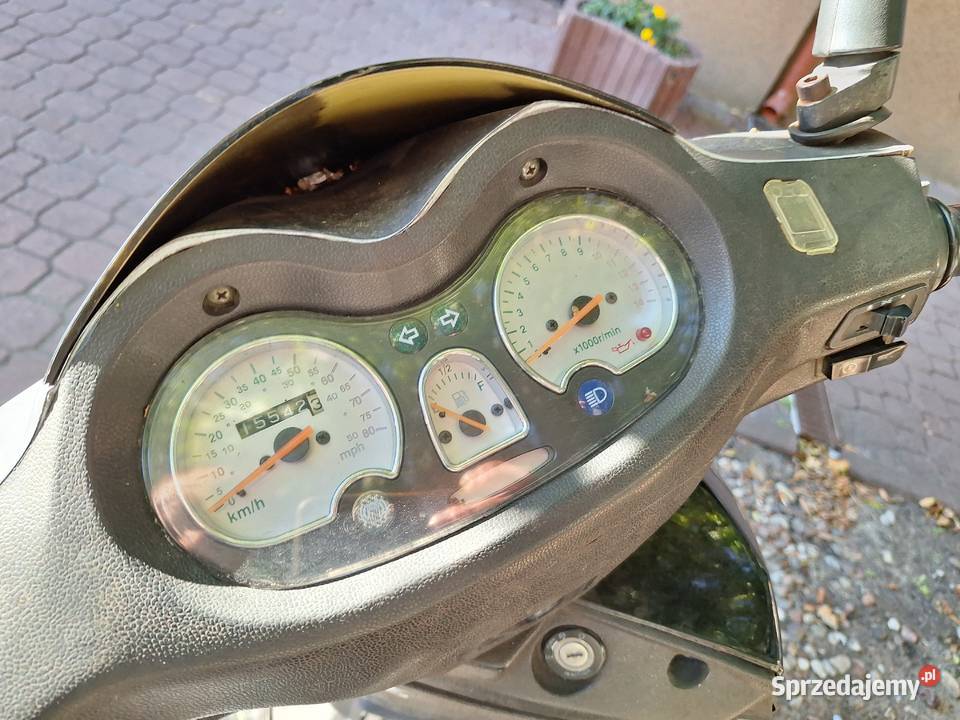 Skuter Longjia sharpy 50 mazowieckie Grodzisk Mazowiecki