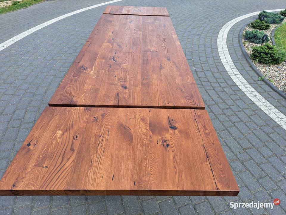 Stół dębowy rozkładany 100cm Warszawa