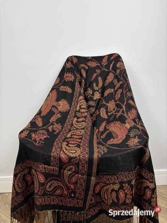 Elegant Paisley Shawl Elegancki Szal w Paisley Dla kobiet