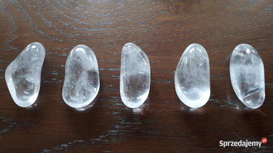 Kryształ górski polerowany 5 sztuk ok 5 Rybnik