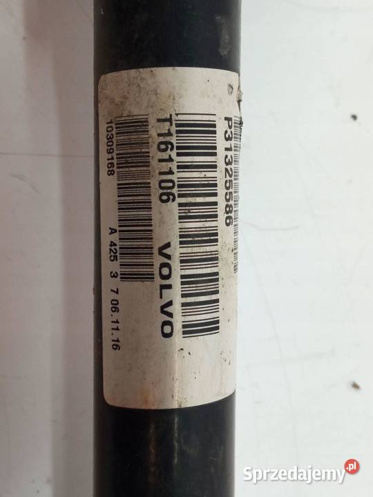PÓŁOŚ LEWY PRZÓD 20 B 254 V90 31325586 Volvo S90