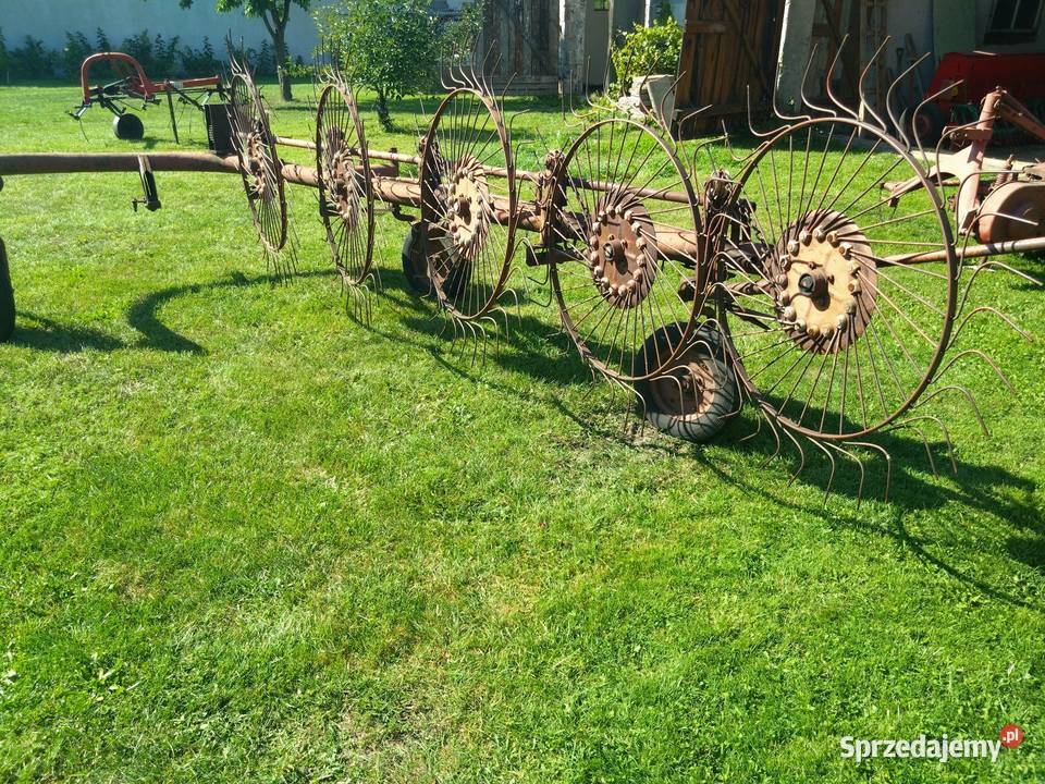 Zgrabiarka 5 gwiazdowa przetrząsarka Czechy