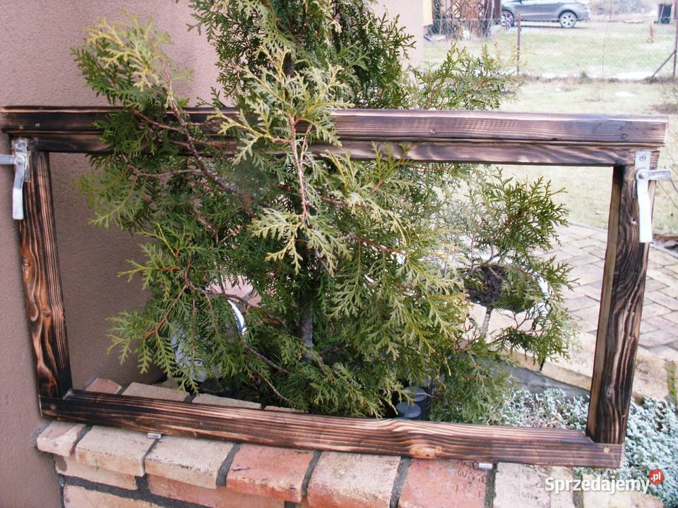 Stare okno rama okienna retro loft lustro Ełk sprzedam