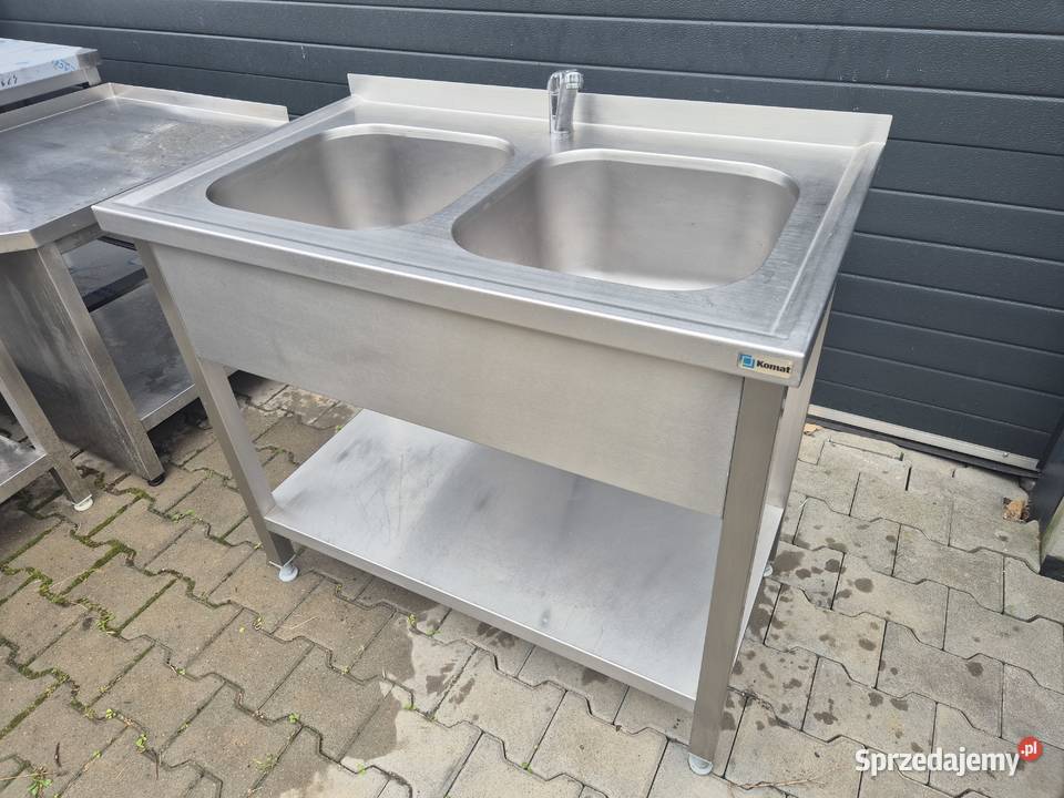Zlew Gastronomiczny 2 Komorowy Z Półką 1006085 M wielkopolskie Ostrów Wielkopolski