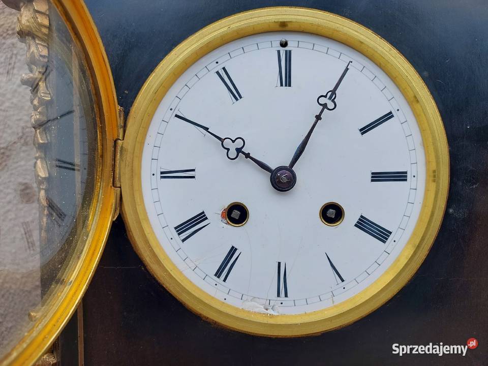 219 Stary francuski zegar niciak Japy Freres ok pomorskie Tczew