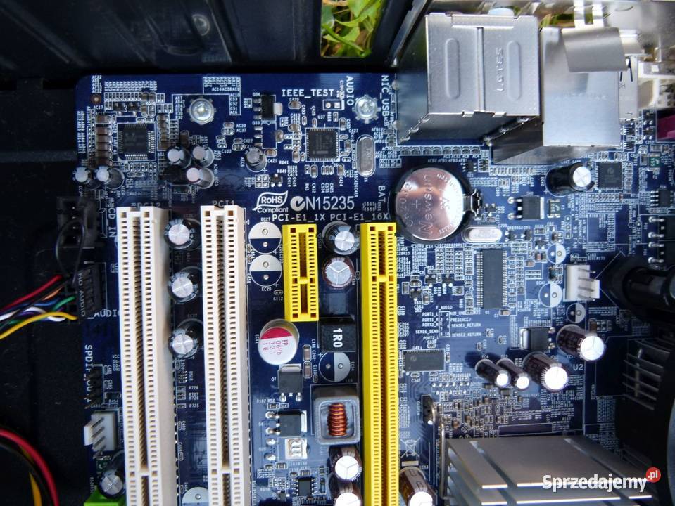 Komputer Foxconn Q45M Intel Core2Duo 3GHz 4GB Komputery stacjonarne Zamość