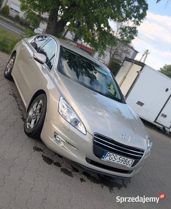 Peugeot 508 20 HDi 163 Automat 2012 Allure wielkopolskie Gostyń