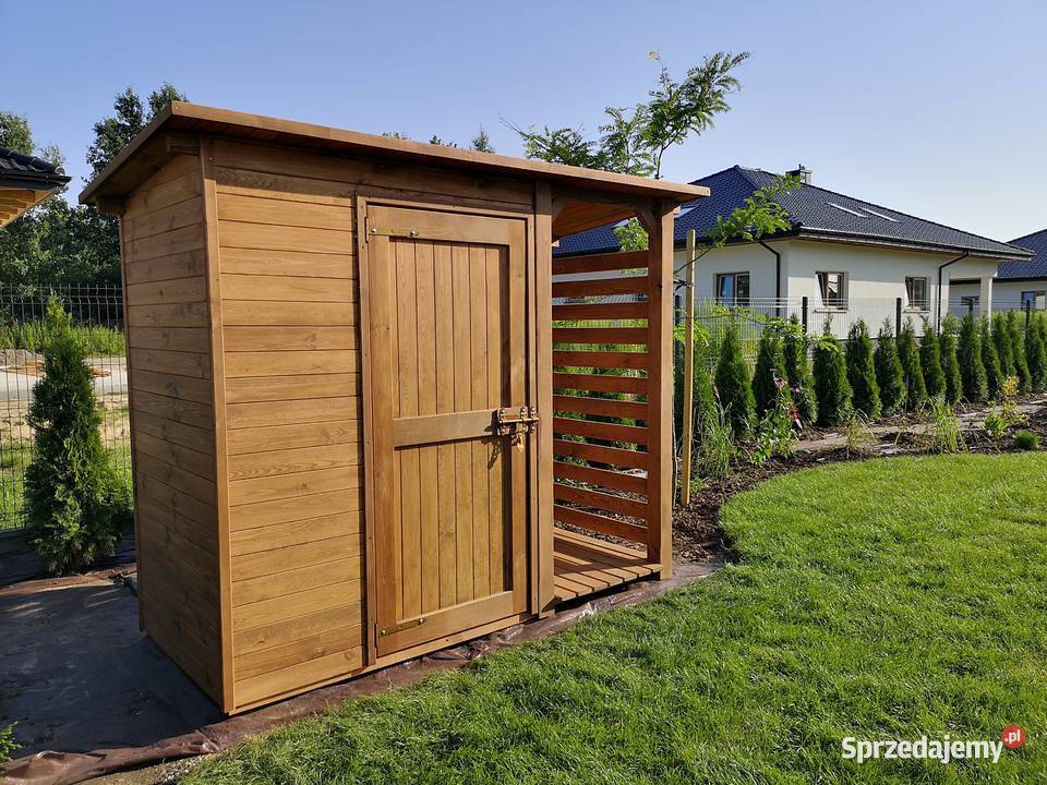 Drewutnia 1 x 11m domek narzędziowy 15 x 11m Kalety