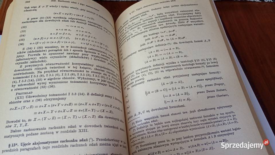 Wstęp do matematyki współczesnej Helena Rasiowa twarda Książki i Podręczniki Gdańsk