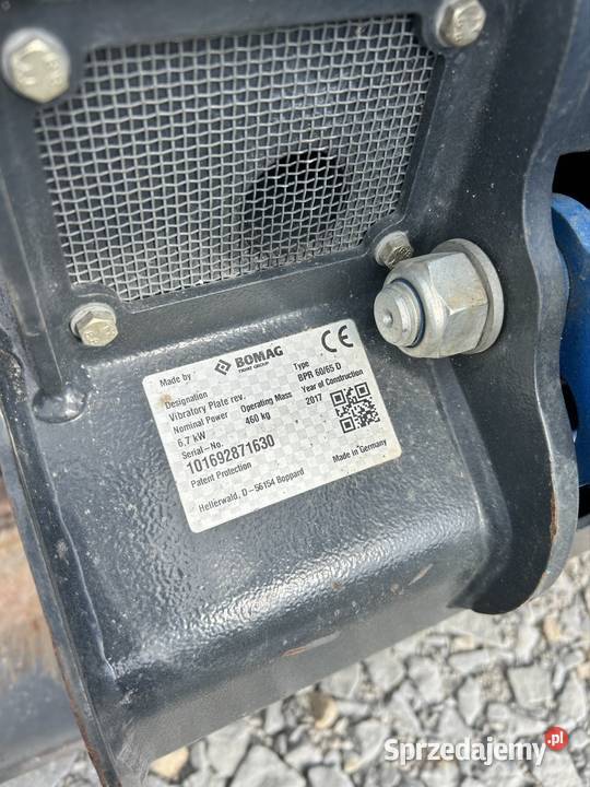 Zagęszczarka BOMAG BOR 6065 2017 440mth Krosno sprzedam
