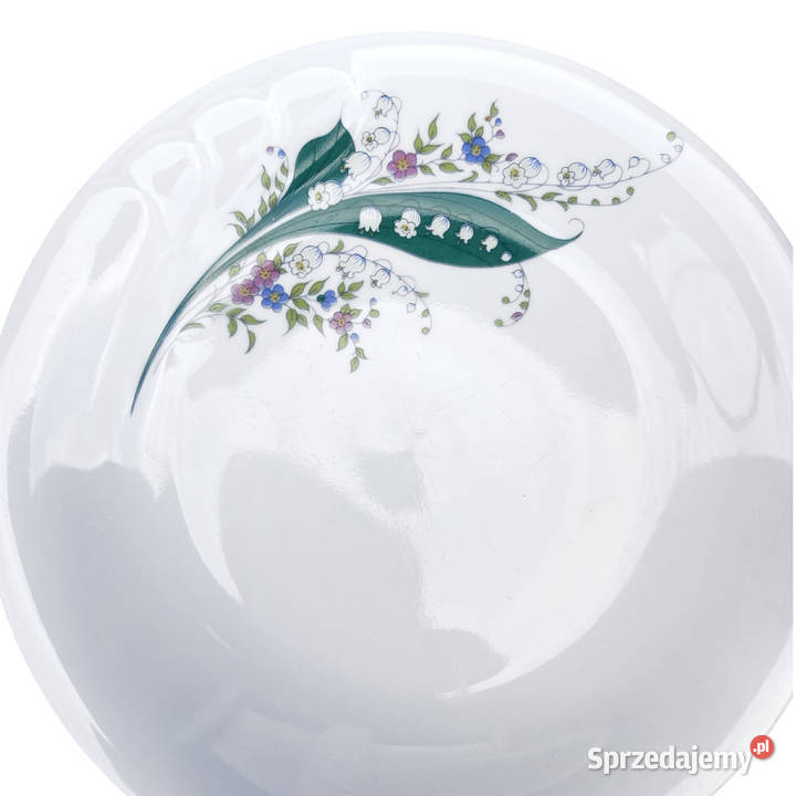 Porcelanowy zestaw śniadaniowy Wawel Polska lata