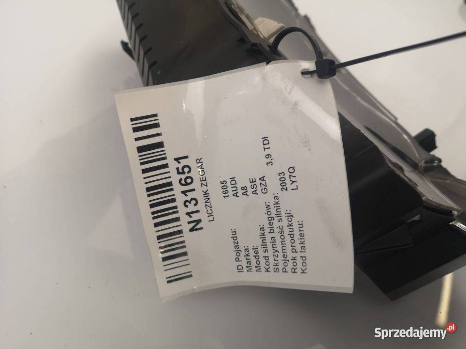 LICZNIK ZEGAR 4E0920900F AUDI A8 D3 osobowe Lipno
