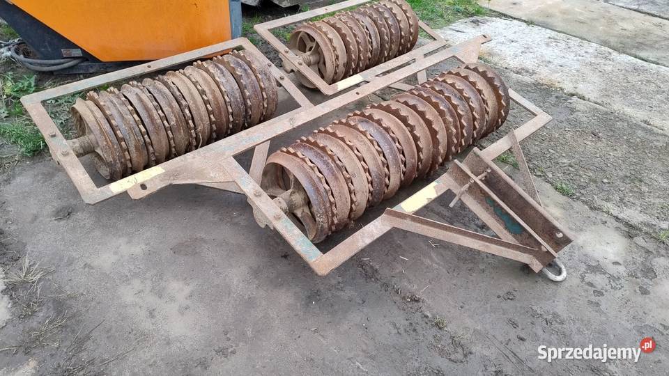 Wały Posiewne Cambridge Ciągane Zestaw 3 Sztuki nieuszkodzony Kowale Pańskie