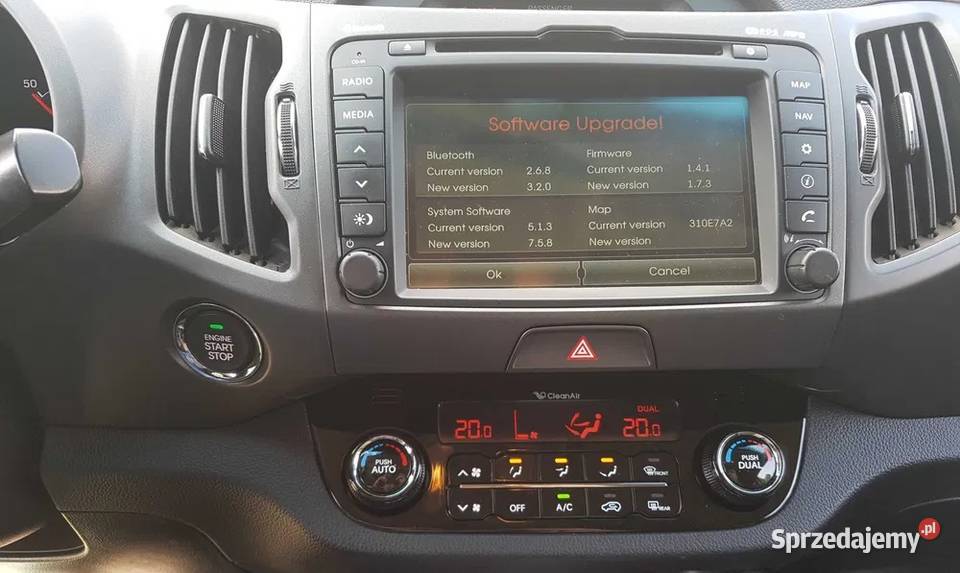 HYUNDAI KIA Naprawa dotyk Polskie Menu lektor Szczecinek