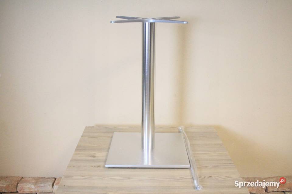 Kwadratowa podstawa stolika STAL NIERDZEWNA śląskie sprzedam