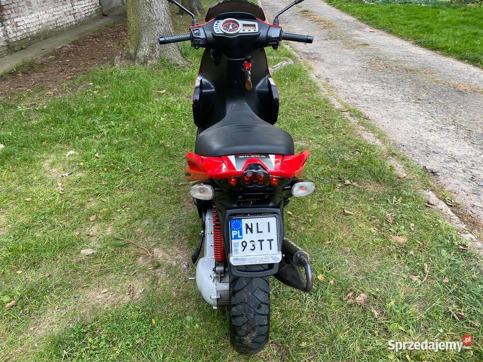 Skuter Gilera Runner 64 letniego emeryta Rok produkcji 2008 warmińsko-mazurskie Orneta