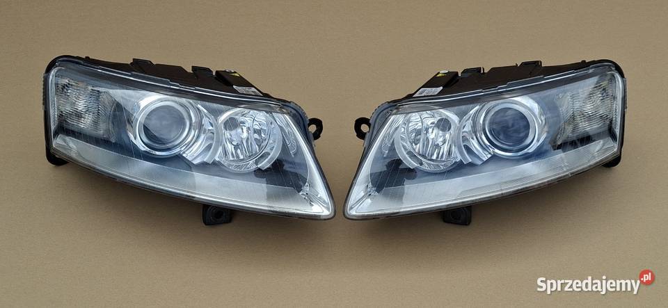 AUDI A6 C6 REFLEKTOR LEWY XENON D2S LAMPA LEWA lubuskie Bieleń
