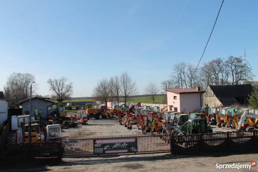 Minikoparka mini koparka RÓŻNE MARKI JCB adres łódzkie Złoczew