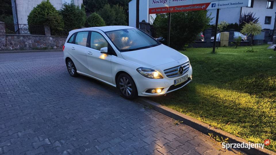 Sprzedam mercedesa b klasa 18d automat światła do jazdy dziennej pomorskie Kartuzy