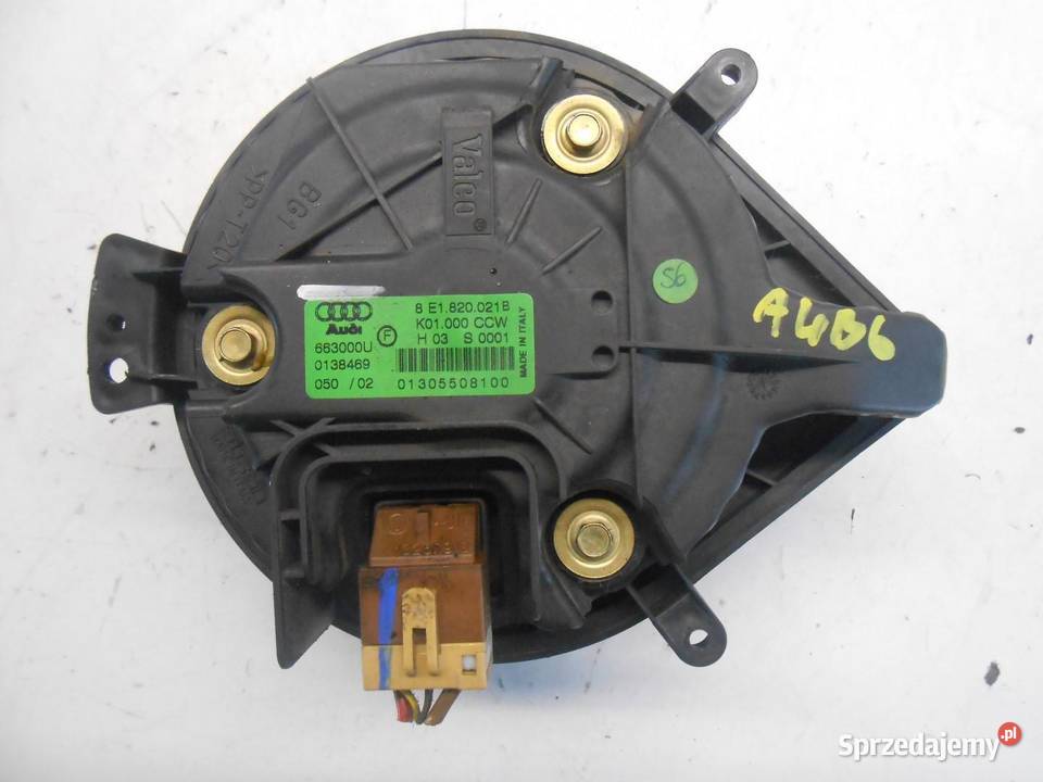 WENTYLATOR DMUCHAWA AUDI A4 B6
