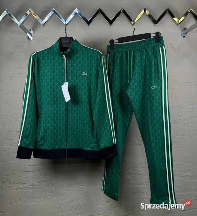 Dres męski Lacoste monogram Rozmiar uniwersalny łódzkie