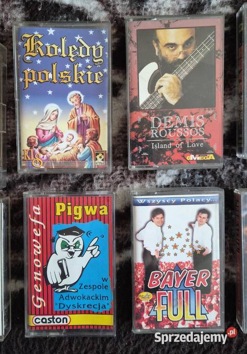 Kasety magnetofonowe RÓŻNE Kultura i Rozrywka Tomaszów Mazowiecki