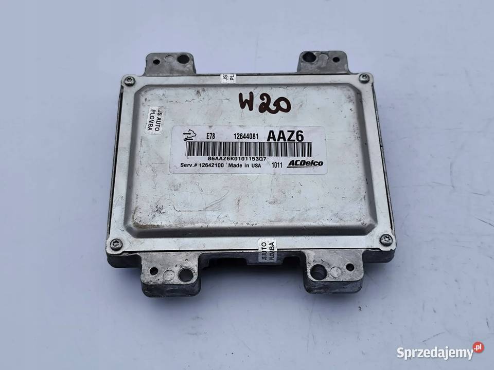 OPEL ASTRA J 14 STEROWNIK KOMPUTER SILNIKA sprzedam