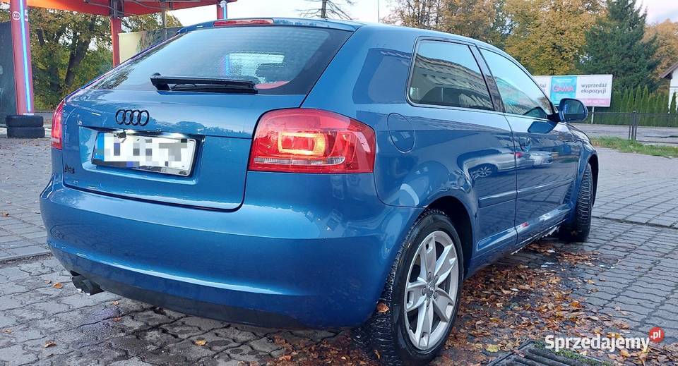 Audi A3 8P 2008r 14Pb 125 BiXenon Led Grzane manualna Koszalin sprzedam