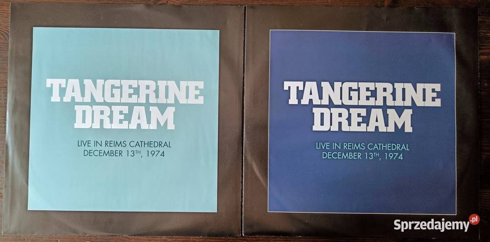 Tangerine Dream Live In Reims Cathedral December Płyty i kasety mazowieckie Brwinów