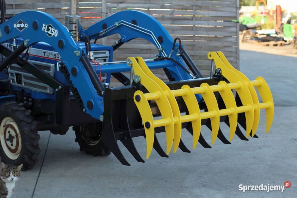 3 CHWYTAK do ładowacza DO DREWNA I GAŁĘZI dowóz Golub-Dobrzyń