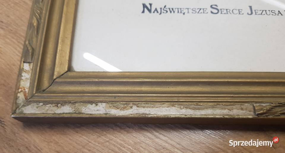 Obraz Najświętsze Serce Jezusa Błogosław Nam wielkopolskie Golina