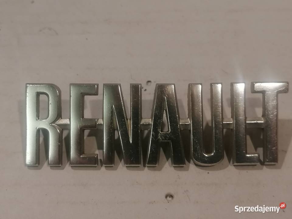logo emblemat z błotnika przód Renault 10 r6570 łódzkie Piotrków Trybunalski