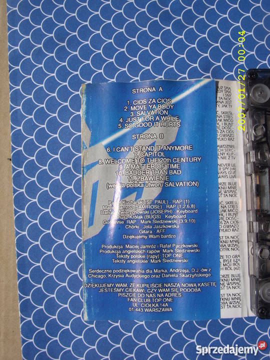 Disko kaseta TOP ONE CIOS CIOS Wołów