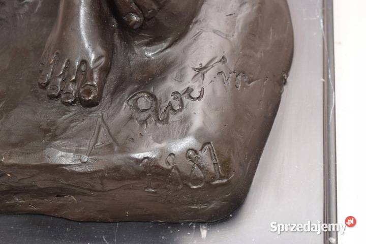 Stylowa Rzeźba styl Rodin Ewa Posąg Akt Kobiety Kraków