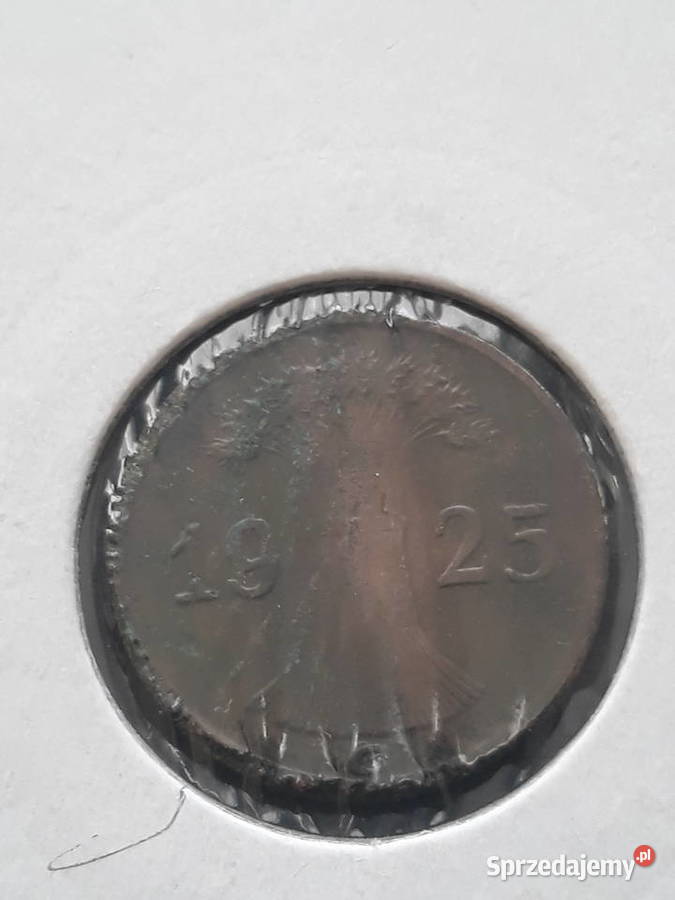 1 Fenig Niemcy 1925 r men G Konin