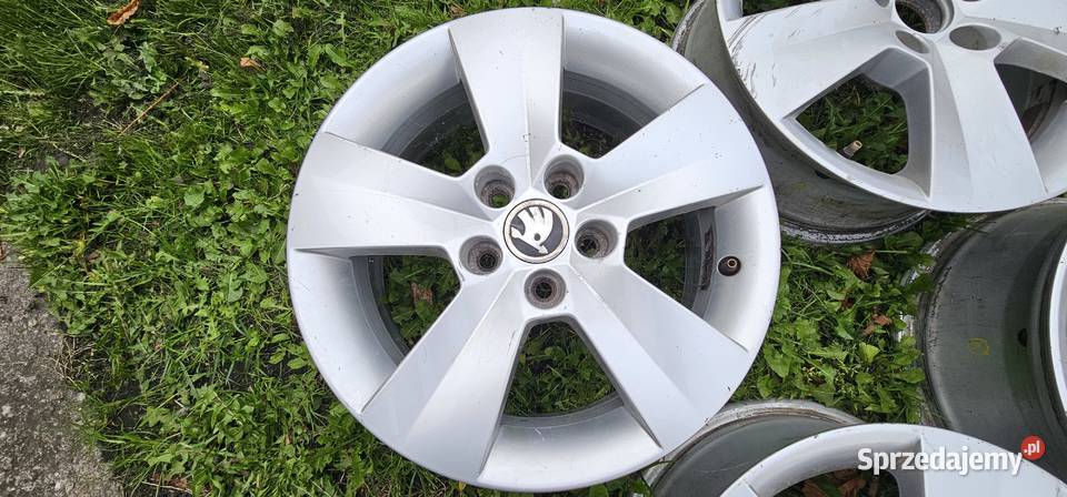 Alufelgi skoda 5x100 15 Gdańsk