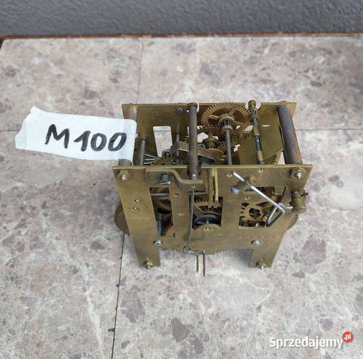 M100 Mechanizm starego zegara ściennego FMS sprzedam