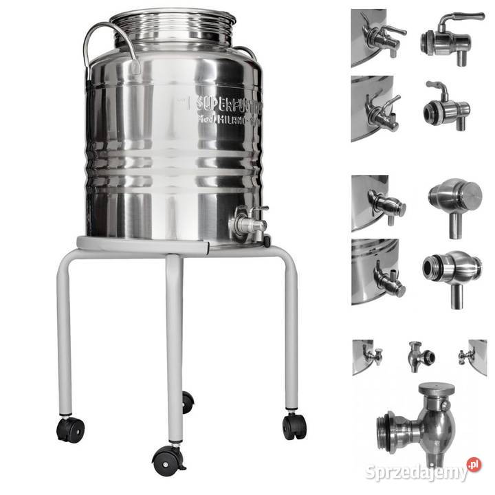 Bańka z kwasówki beczka ze stali inox 20L na Pojemniki na żywność